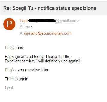 Reshipping Parcel Italy 377